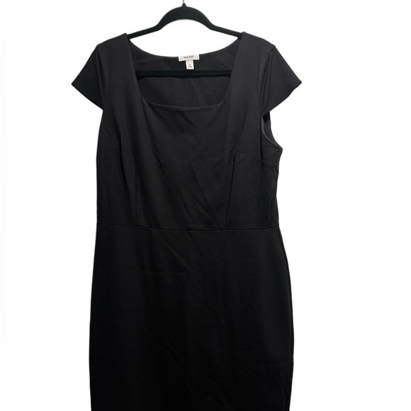 Nine West Classic Black Midi Dress - Picture 1 of 2